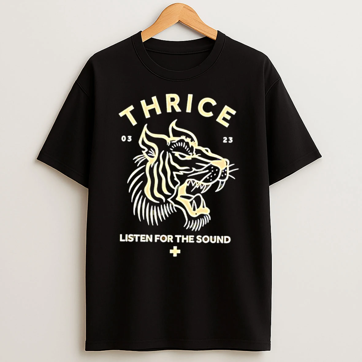 Thrice Listen For The Sound Tiger Shirts