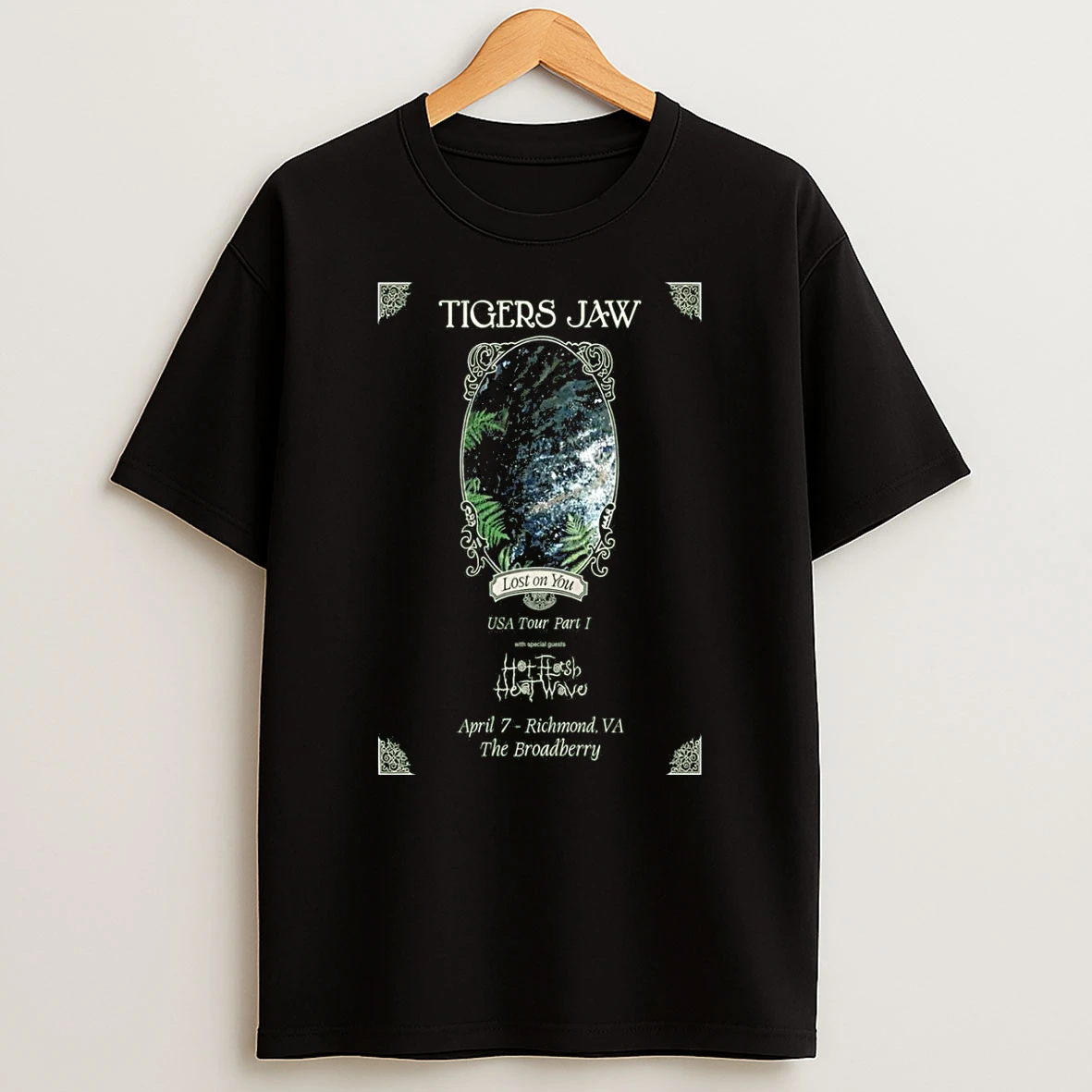 Tigers Jaw The Broadberry April 2026 Shirts