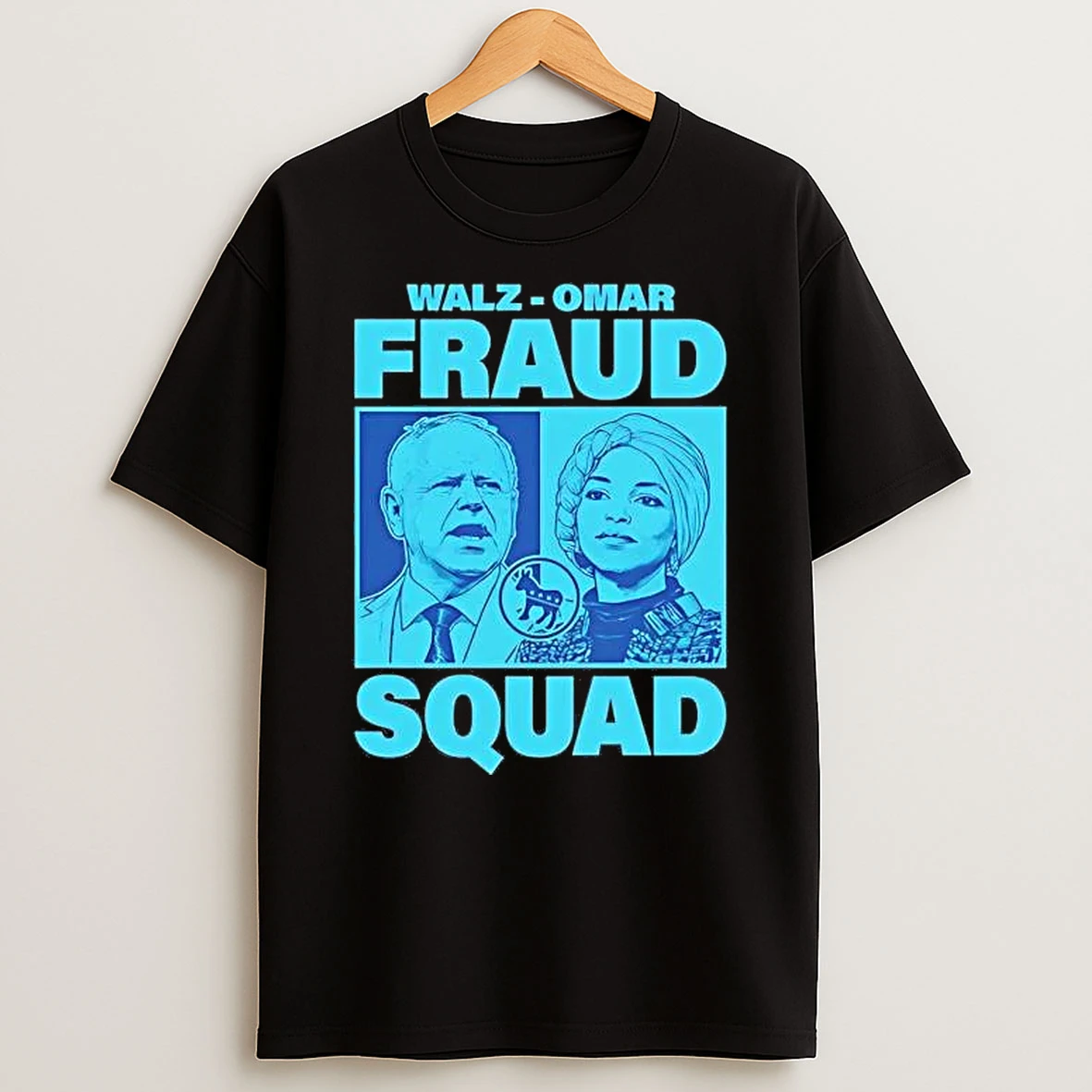 Tim Walz And Ilhan Omar Fraud Squad Shirts