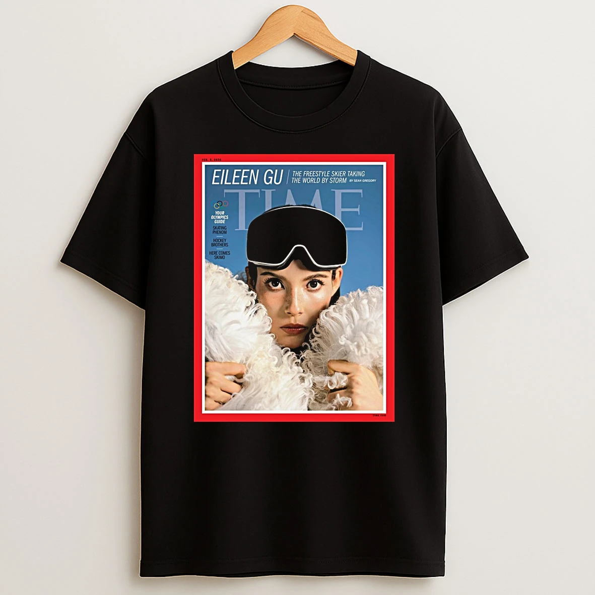 Time Eileen Gu The Freestyle Skier Taking The World By Storm 2026 Shirts
