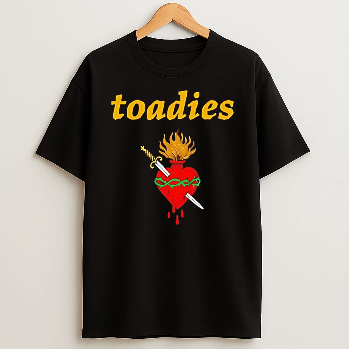 Toadies Sacred Heart Graphic Shirts