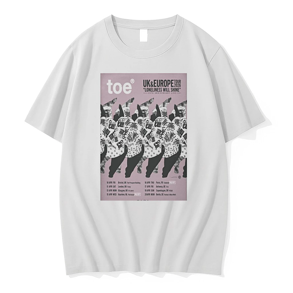 Toe Uk Europe Tour 2026 Shirts