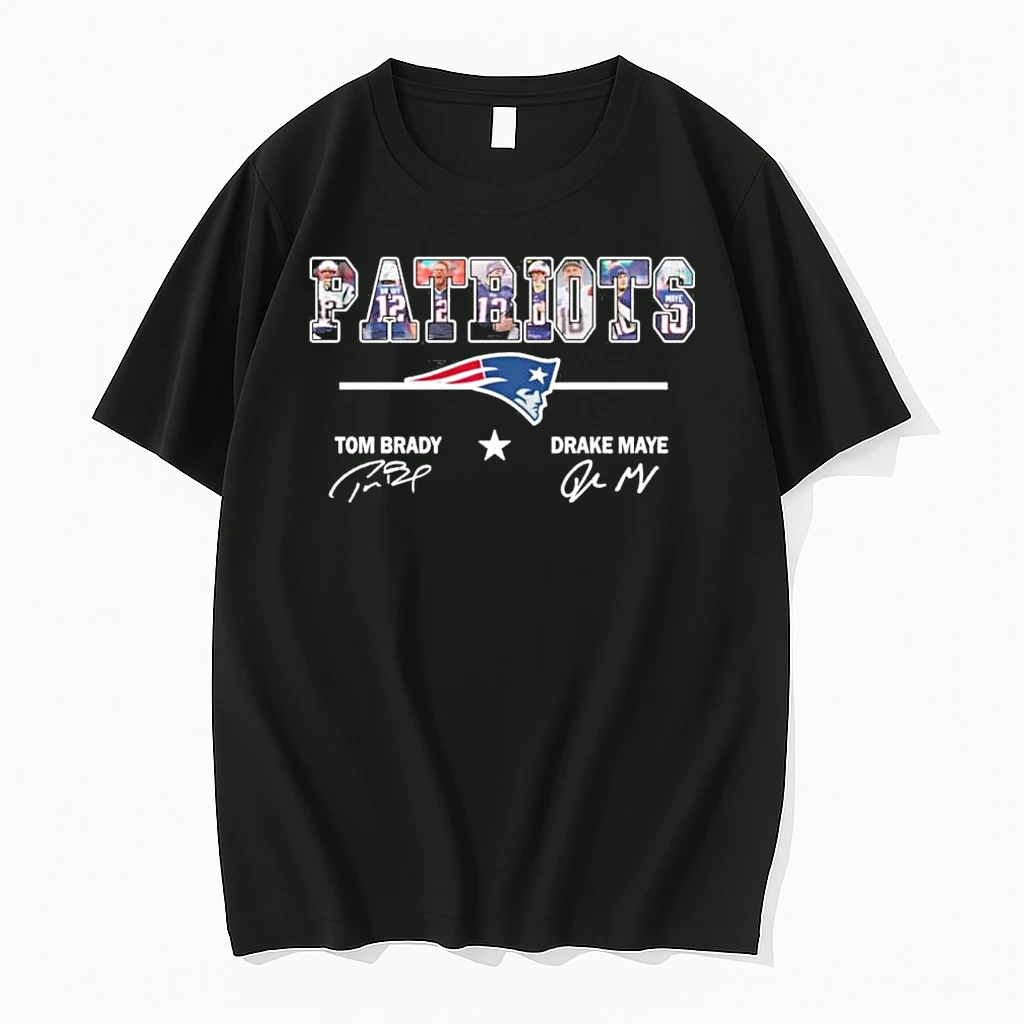 Tom Brady And Drake Maye Friends New England Patriots Shirts