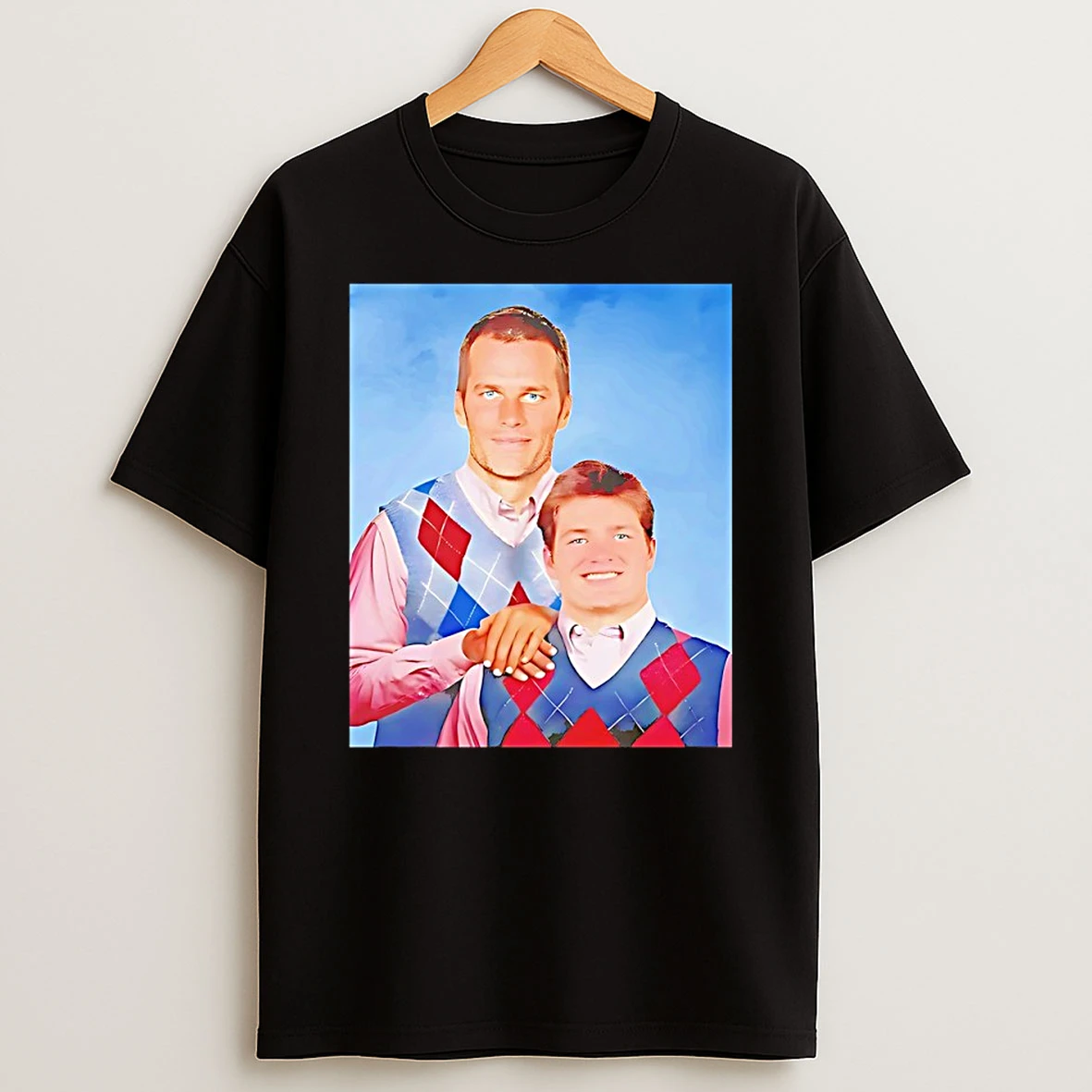 Tom Brady And Drake Maye Step Brothers New England Patriots Super Bowl Lx Matchup Final Battle Shirts