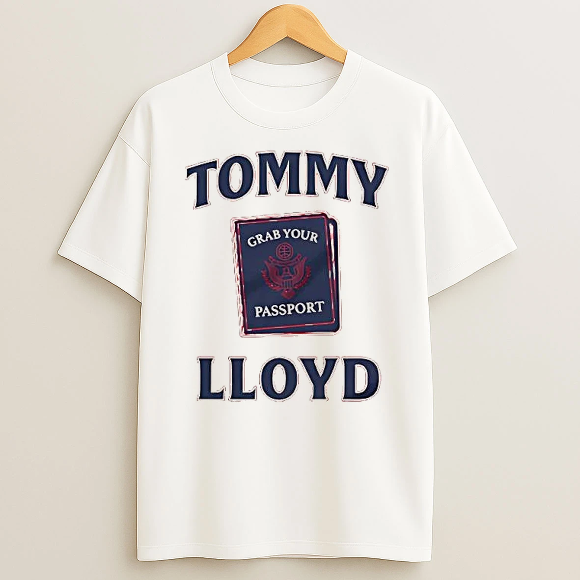 Tommy Lloyd Grab Your Passport Shirts