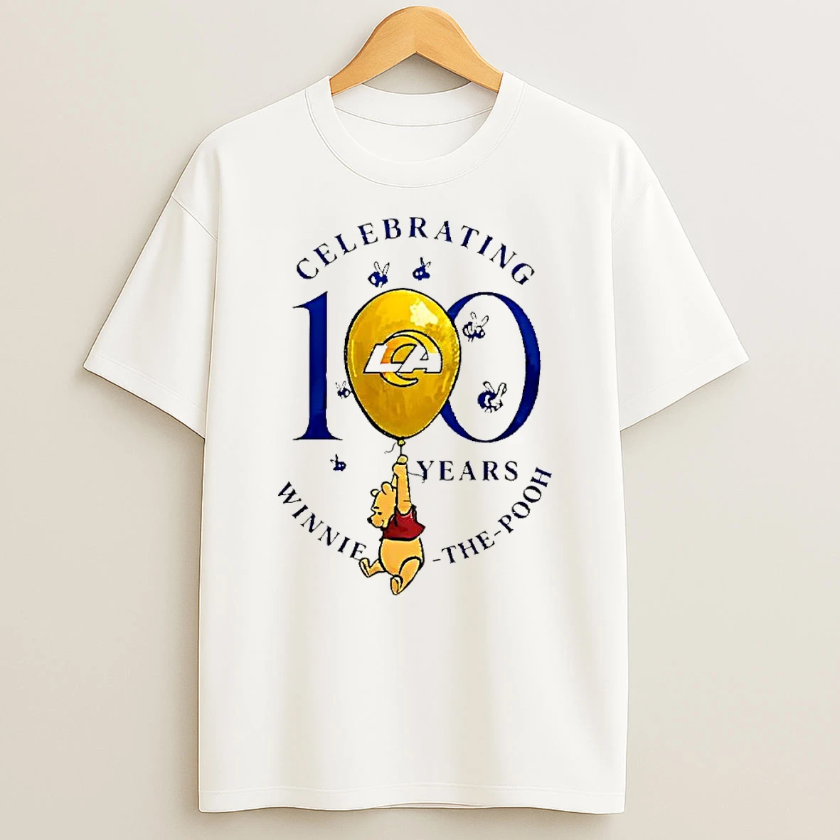 Top Los Angeles Rams X Winnie The Pooh 100th Anniversary Shirts