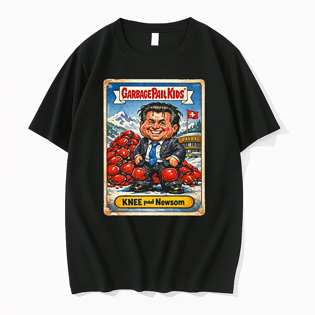 Topps Garbage Pail Kids Knee Pad Newsom Shirts