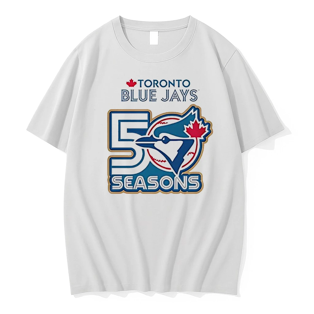 Toronto Blue Jays 2026 Commemorative Retro 50 Seasons Shirts