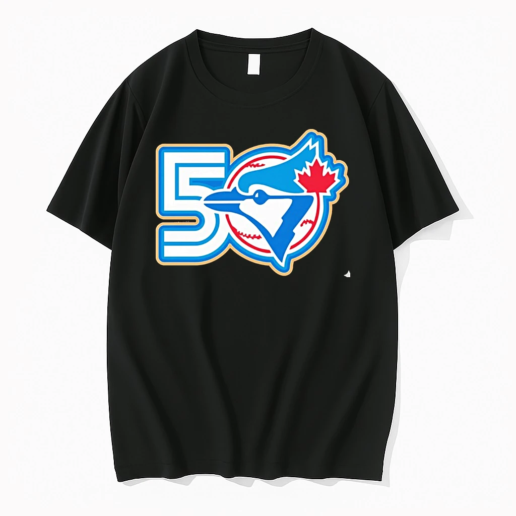 Toronto Blue Jays Celebrate 50 Seasons In 2026 New Logo Shirts