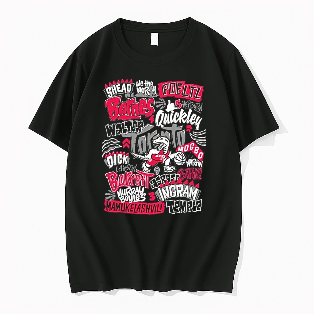 Toronto Raptors Shead We The North Poeltl Barnes Quickley Shirts