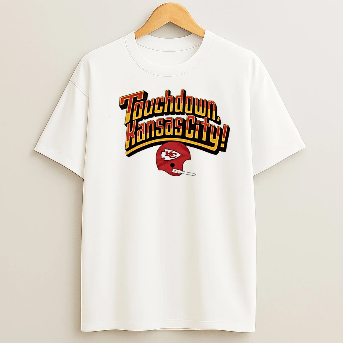 Touchdown Kansas City Chiefs Helmet Shirts