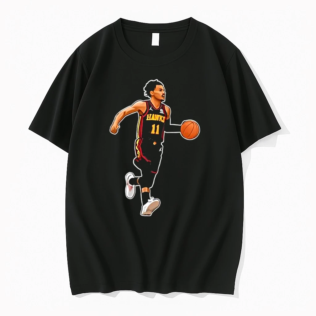 Trae Young 11 Dribbles Basketball Shirts