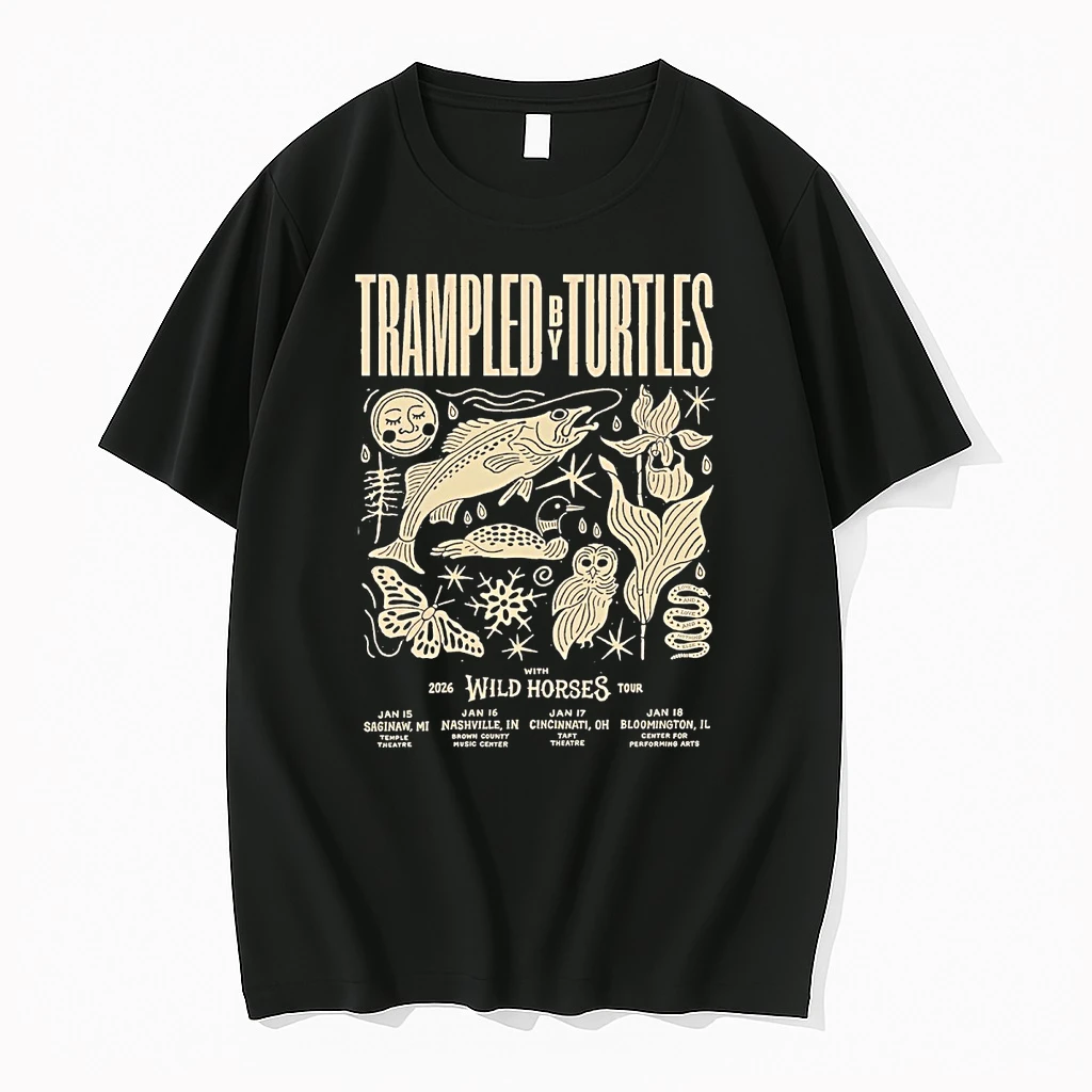 Trampled By Turtles With 2026 Wild Horses Tour January 15 28 Shirts