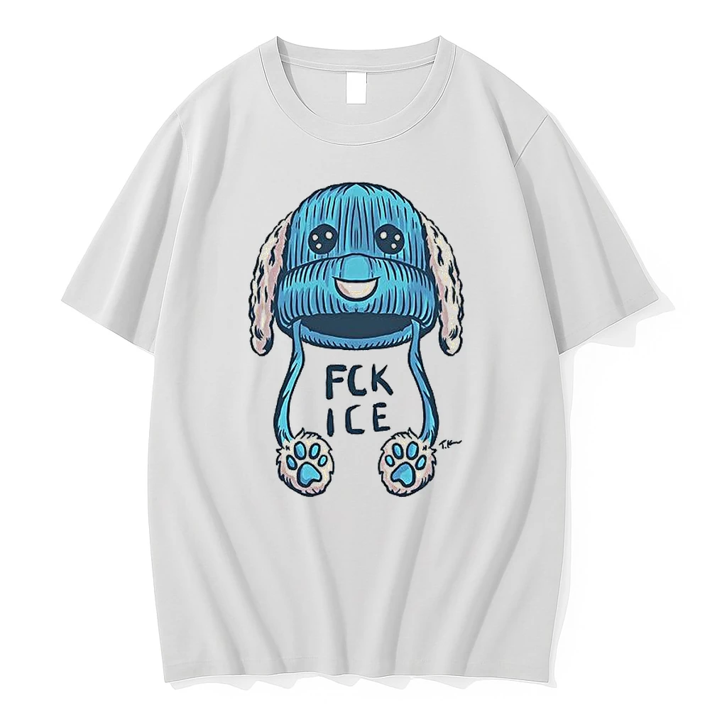 Travis Knight Fuck Ice Blue Beanie Woman Shirts