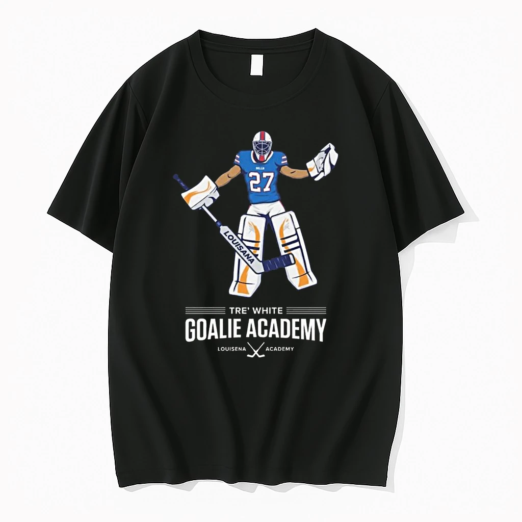 Tre White Goalie Academy Zero Goals Allowed Zero Games Played Shirts