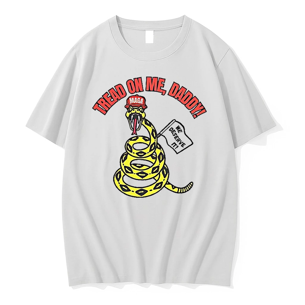Tread On Me Daddy Maga Woman Shirts