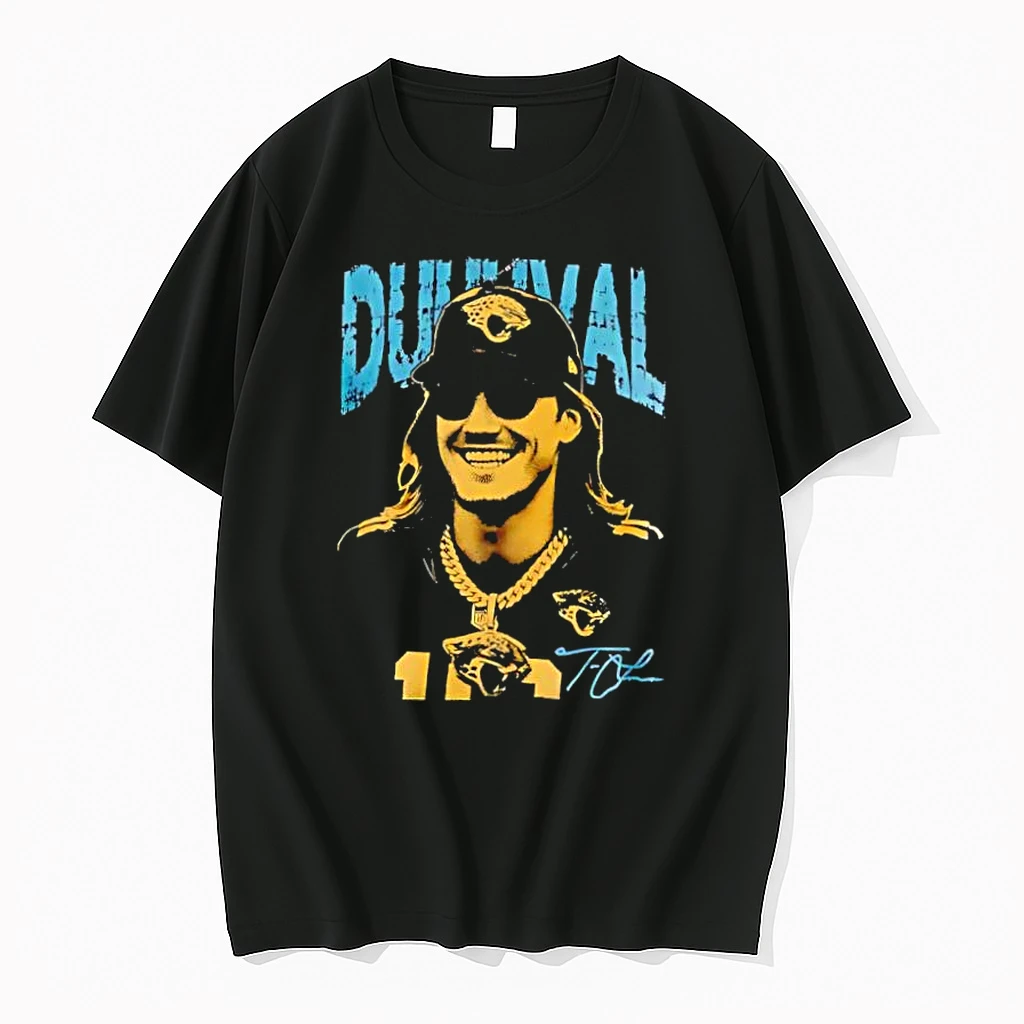 Trevor Lawrence Jacksonville Football Vintage 90s Sport Shirts