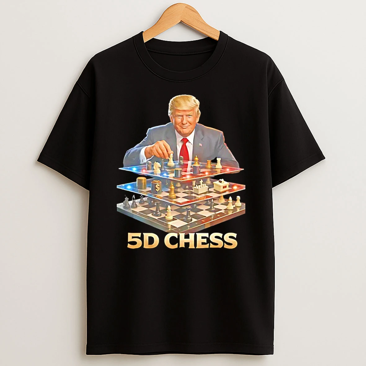 Trump 5d Chess Art Shirts