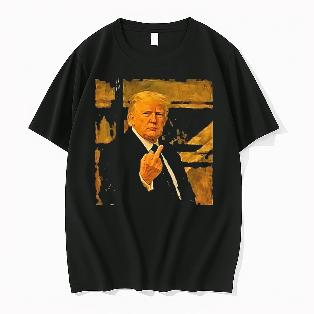 Trump Middle Finger 2026 Meme Funny Shirts