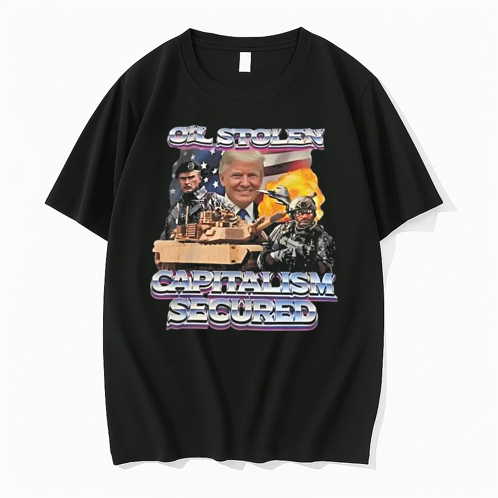 Trump Oil Stolen Capitalism Secured Shirts
