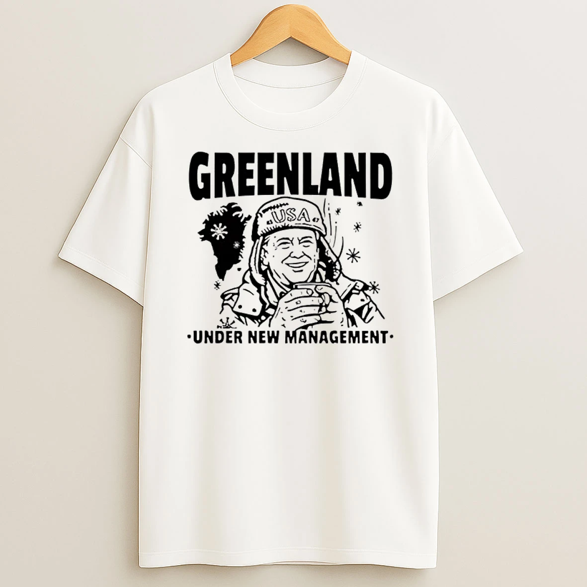Trump Usa Greenland Under New Management Shirts