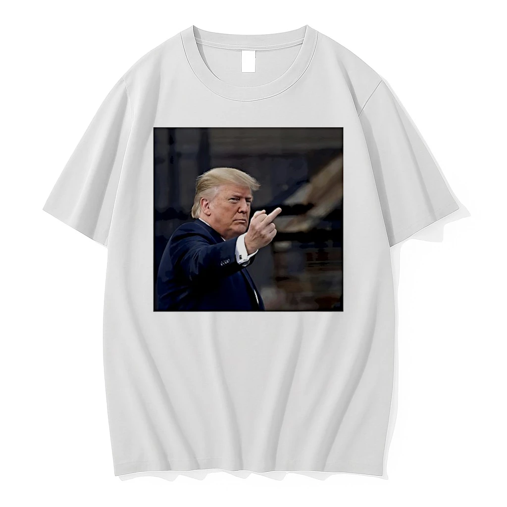Trump Gives Middle Finger On Ford Michigan Shirts
