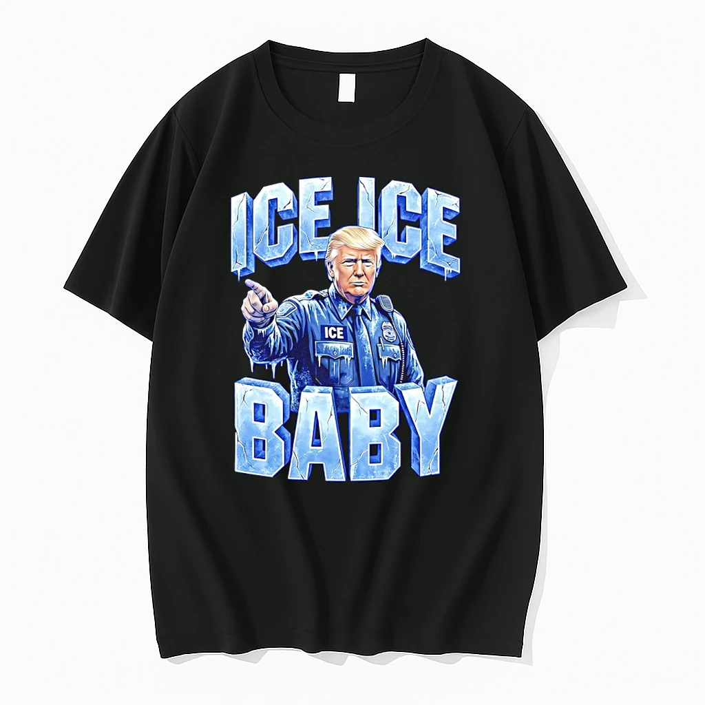 Trump Ice Ice Baby Graphic Shirts