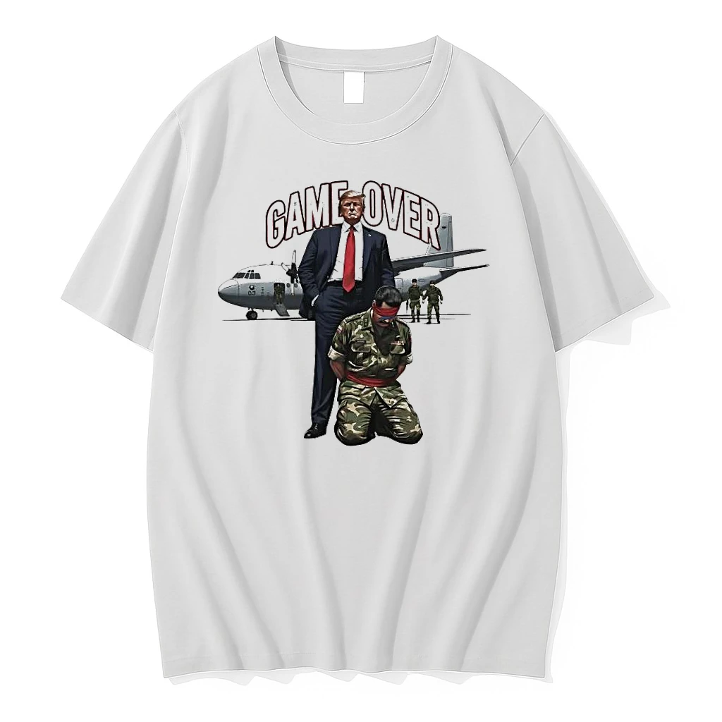 Trump Raided Nicolas Maduro Game Over Shirts