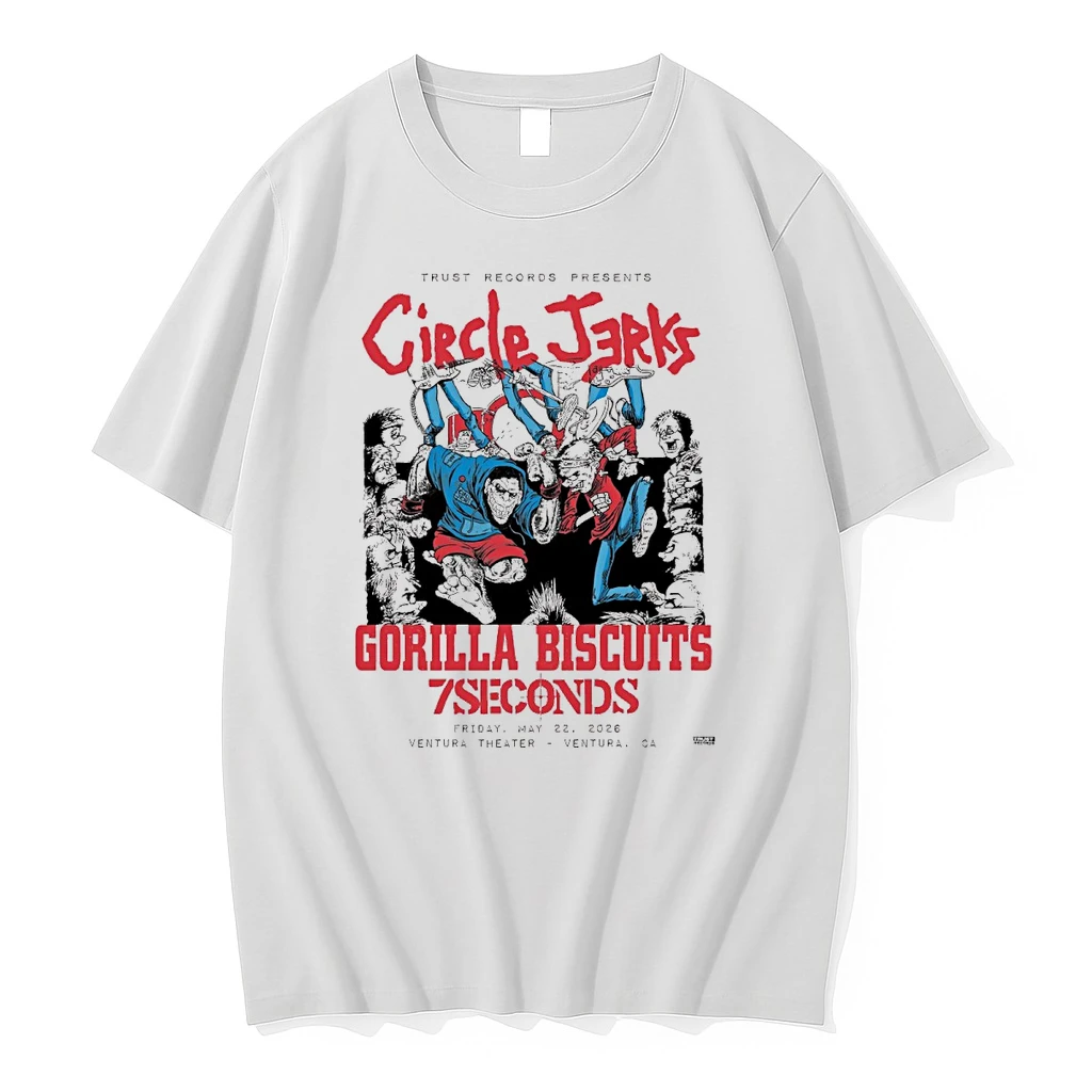 Trust Records Presents Circle Jerks Gorilla Biscuits 7seconds May 22 2026 Ventura Ca Shirts