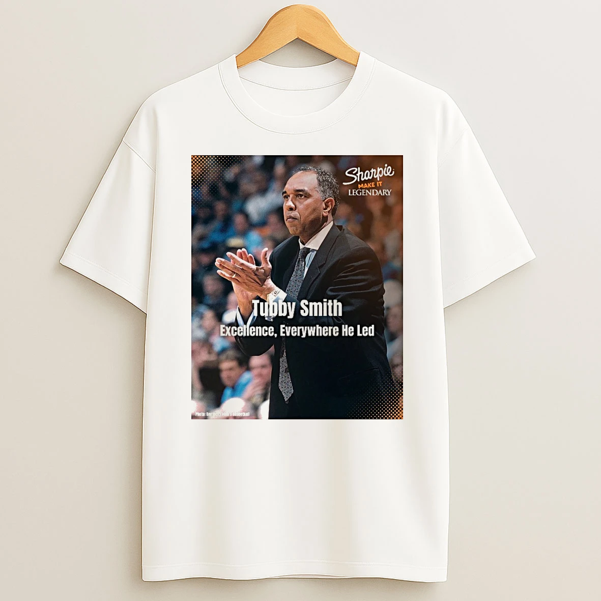 Tubby Smith Excellence Everywhere He Led Sharpie Make It Legendary Shirts
