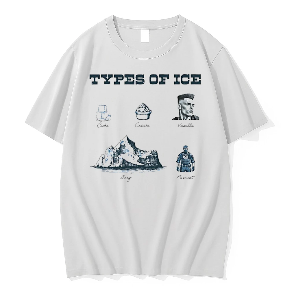 Types Of Ice Cube Cream Vanilla Berg Fascist Shirts