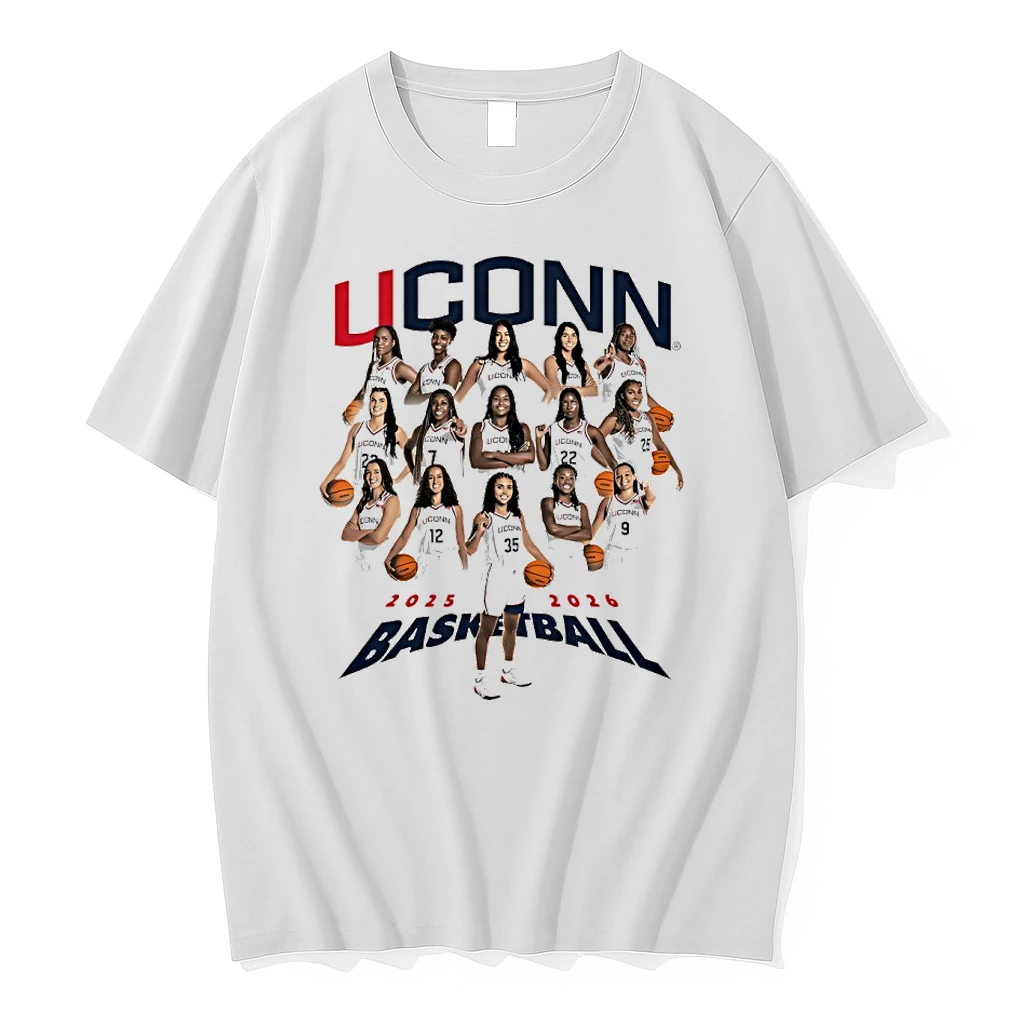Uconn Huskies Womens Basketball 2025 2026 All Team Graphic Shirts