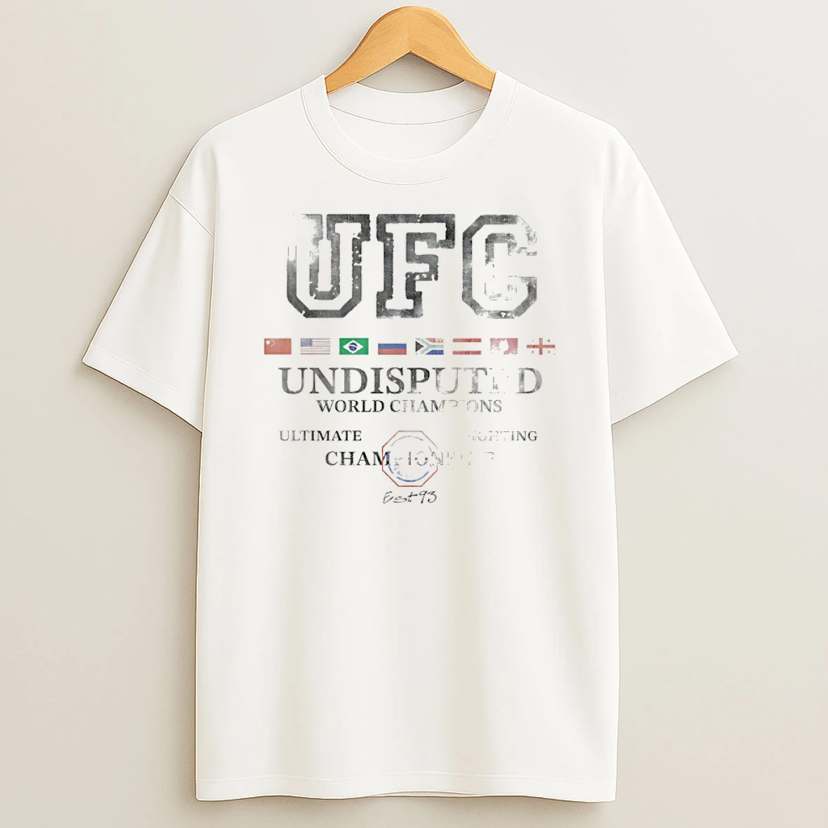 Ufc Undisputed World Champions Est 1993 Shirts