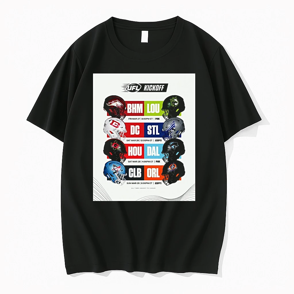 Ufl Kickoff Weekend New Rivalries Old Grudges March 27 29 2026 Shirts