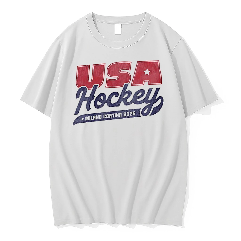 Usa Hockey 2026 Milano Cortina Logo Shirts