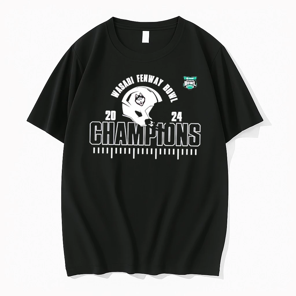 Uconn Huskies Is The 2024 Wasabi Fenway Bowl Champions Shirts