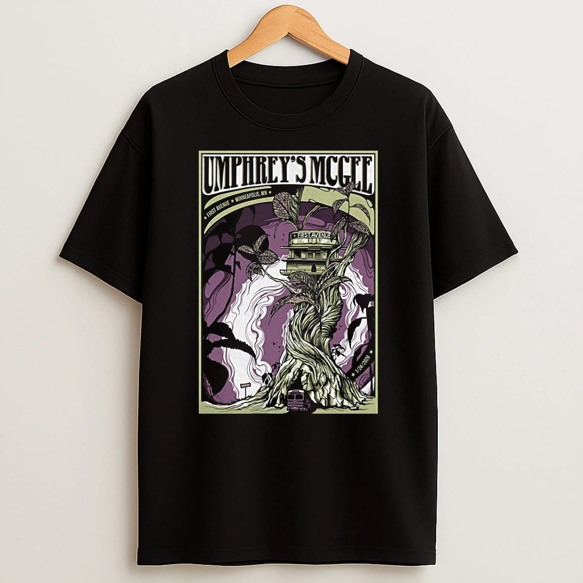 Umphreys Mcgee First Avenue In Minneapolis Mn January 24 2026 Shirts