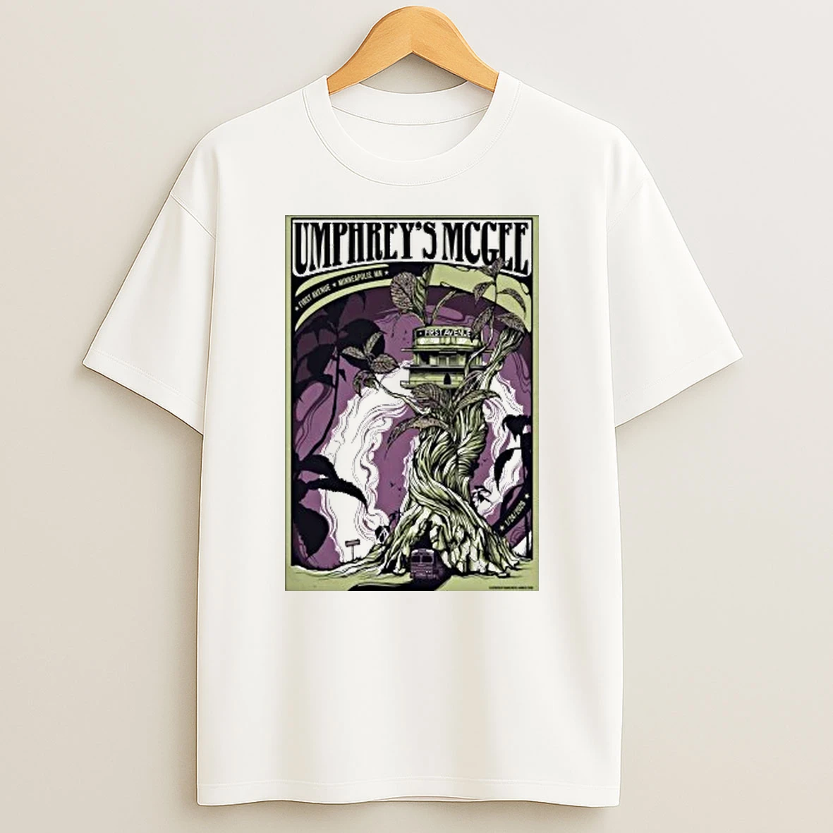 Umphreys Mcgee Jan 24 2026 At First Avenue Show Shirts