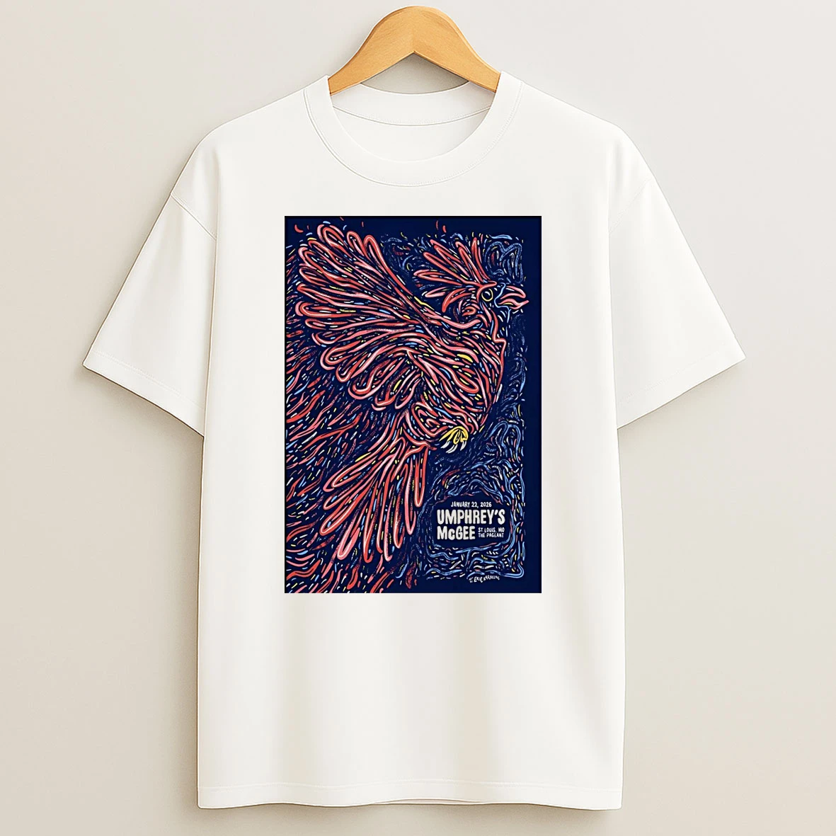 Umphreys Mcgee January 22 2026 St Louis Mo The Pageant Shirts