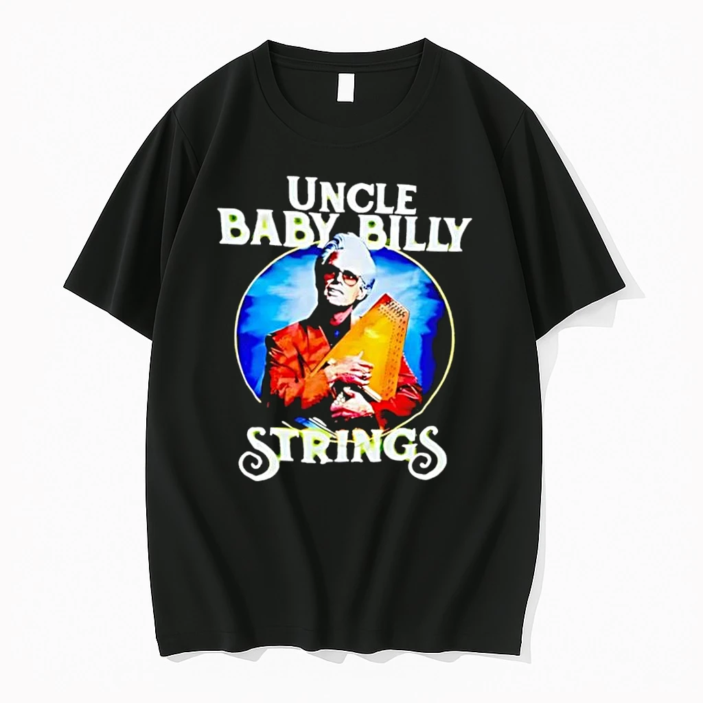 Uncle Baby Billy Strings Character Autoharp Musical Comedy Shirts