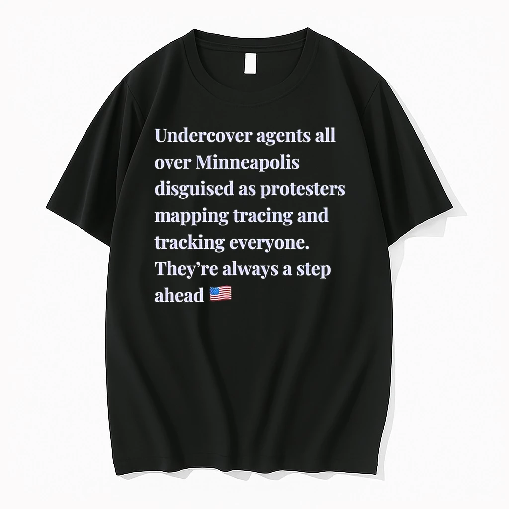Undercover Agents All Over Minneapolis Disguised As Protesters Shirts