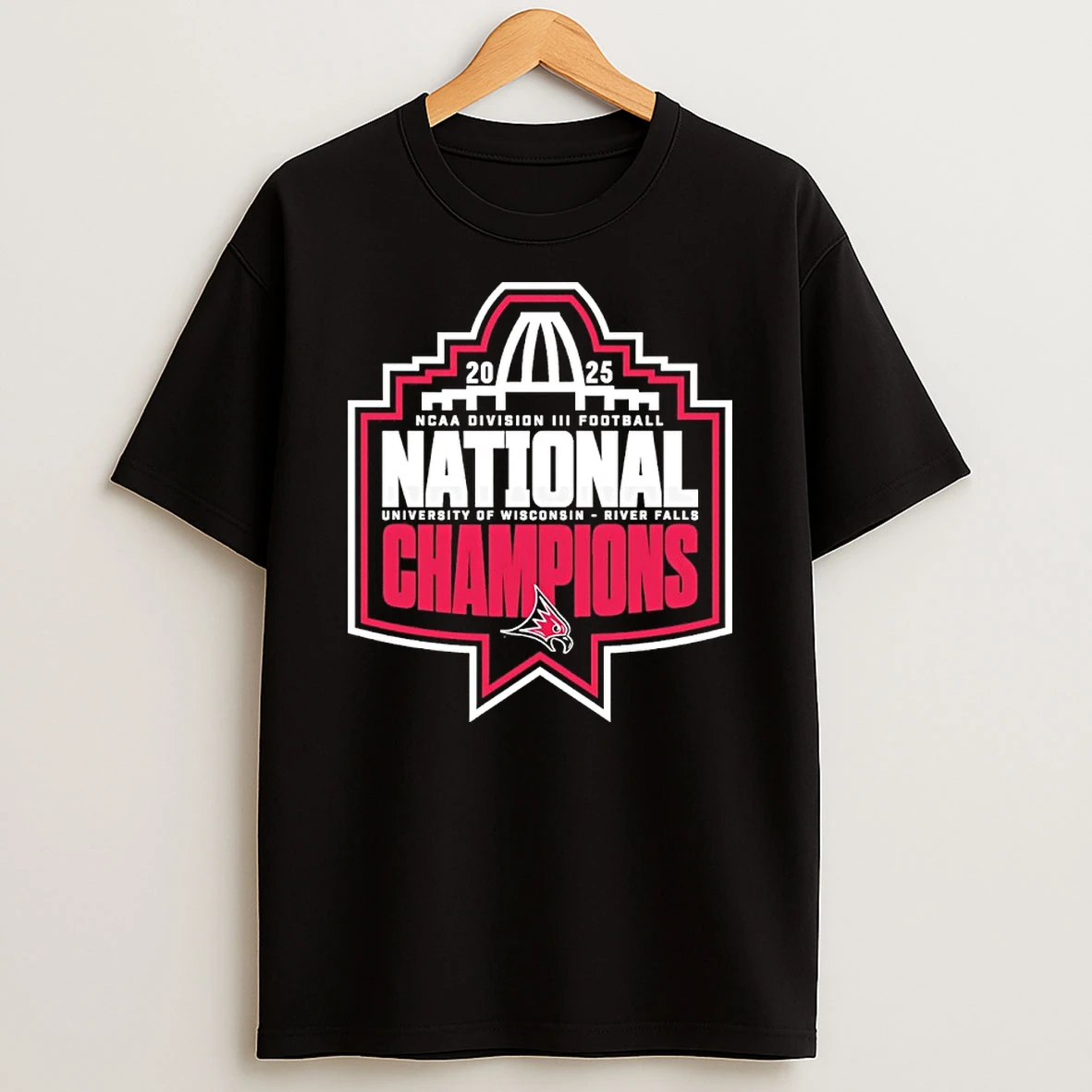 University Of Wisconsin River Falls 2026 Ncaa Division Iii Football National Champions Shirts