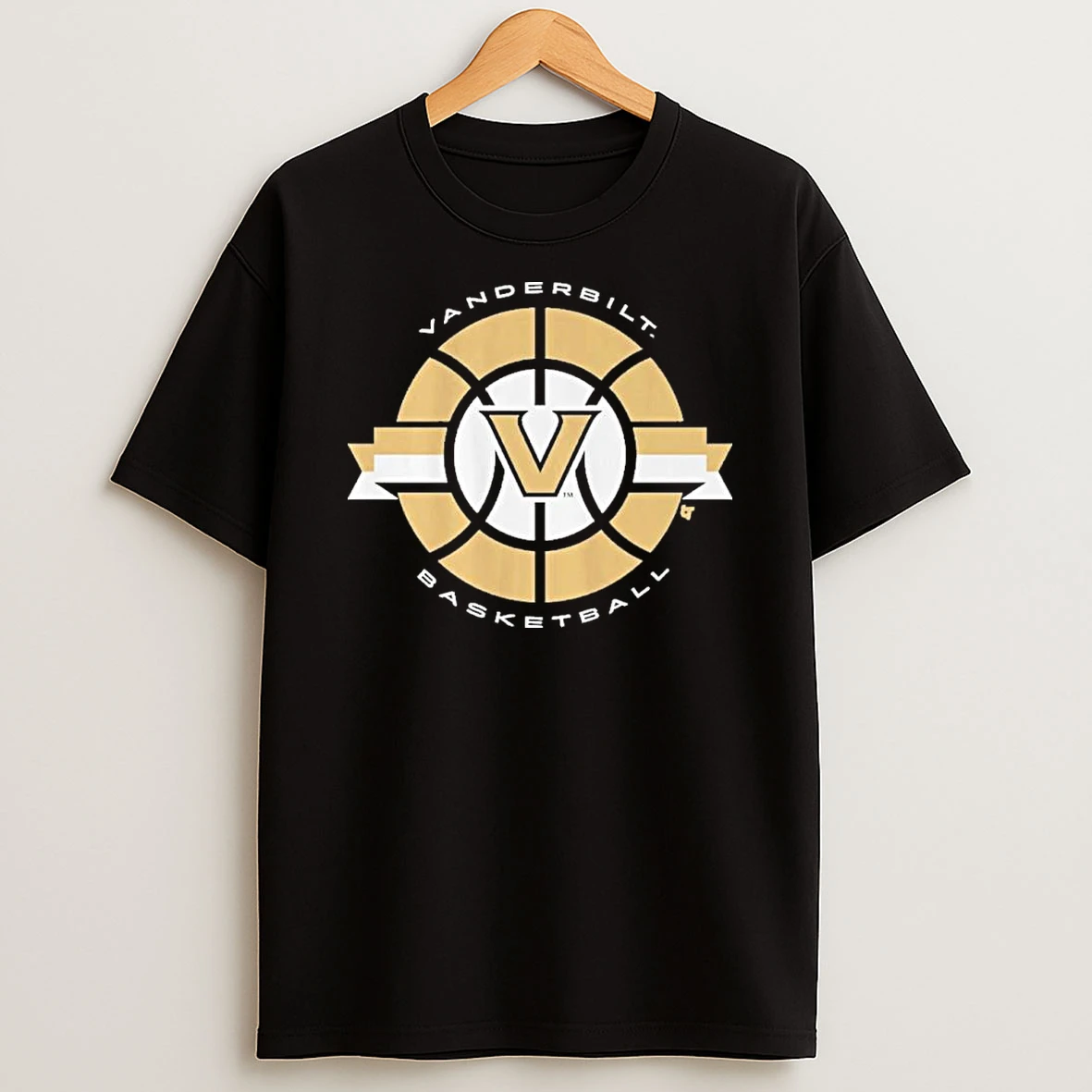 Vanderbilt Basketball Classic Circle Shirts