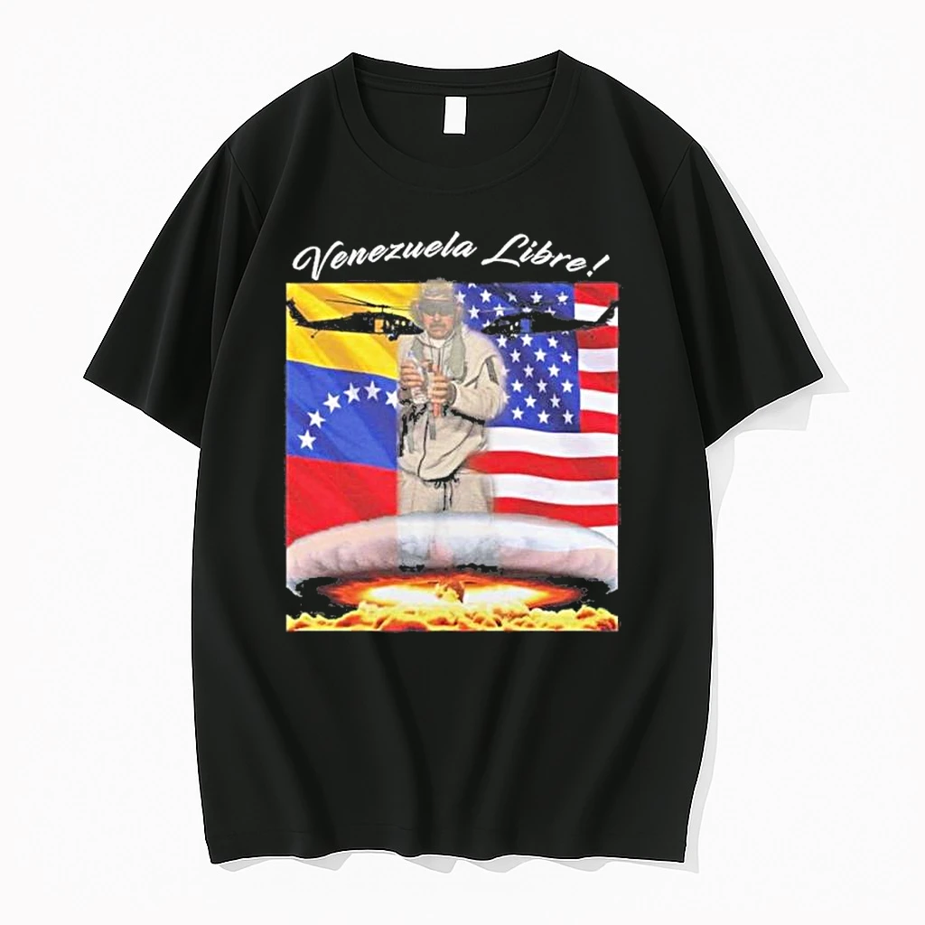 Venezuela Libre Commemorating The Fall Of Nicolas Maduro Shirts