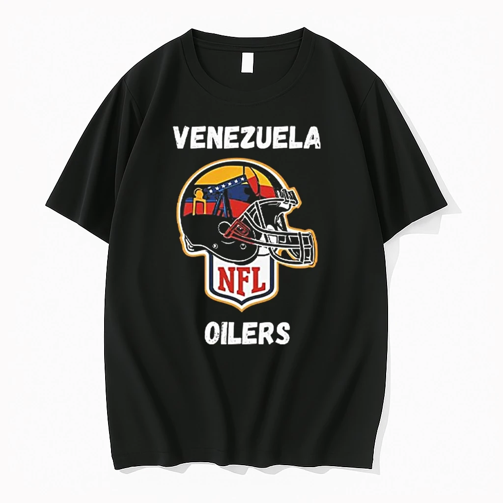 Venezuela Oilers Helmet Nfl Football Parody Shirts