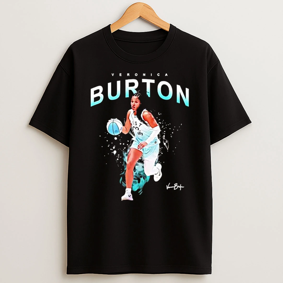 Veronica Burton Unrivaled Basketball Signature Shirts