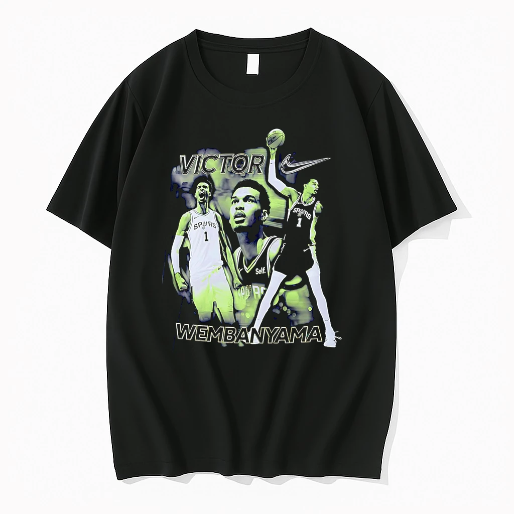 Victor Wembanyama San Antonio Spurs Basketball Nike Graphic Shirts