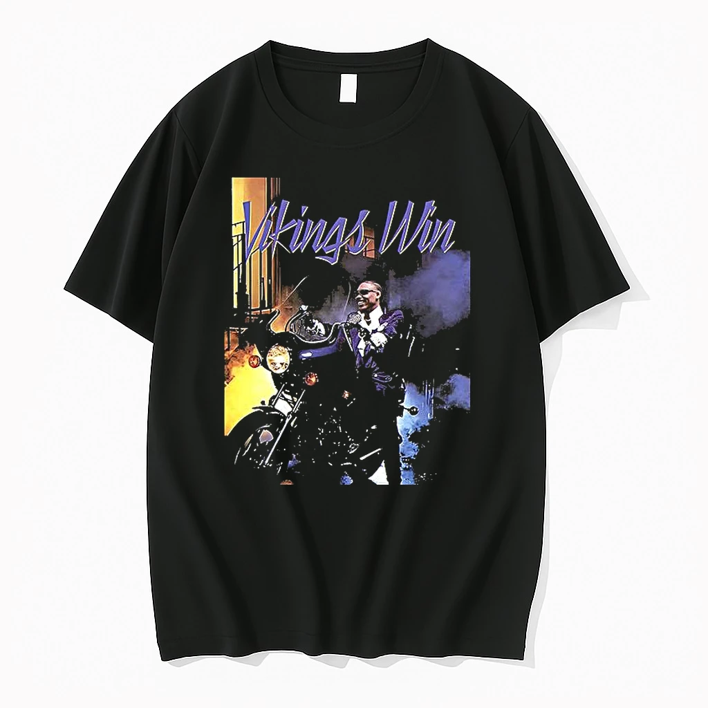 Vikings Win X Purple Style Parody Woman Shirts
