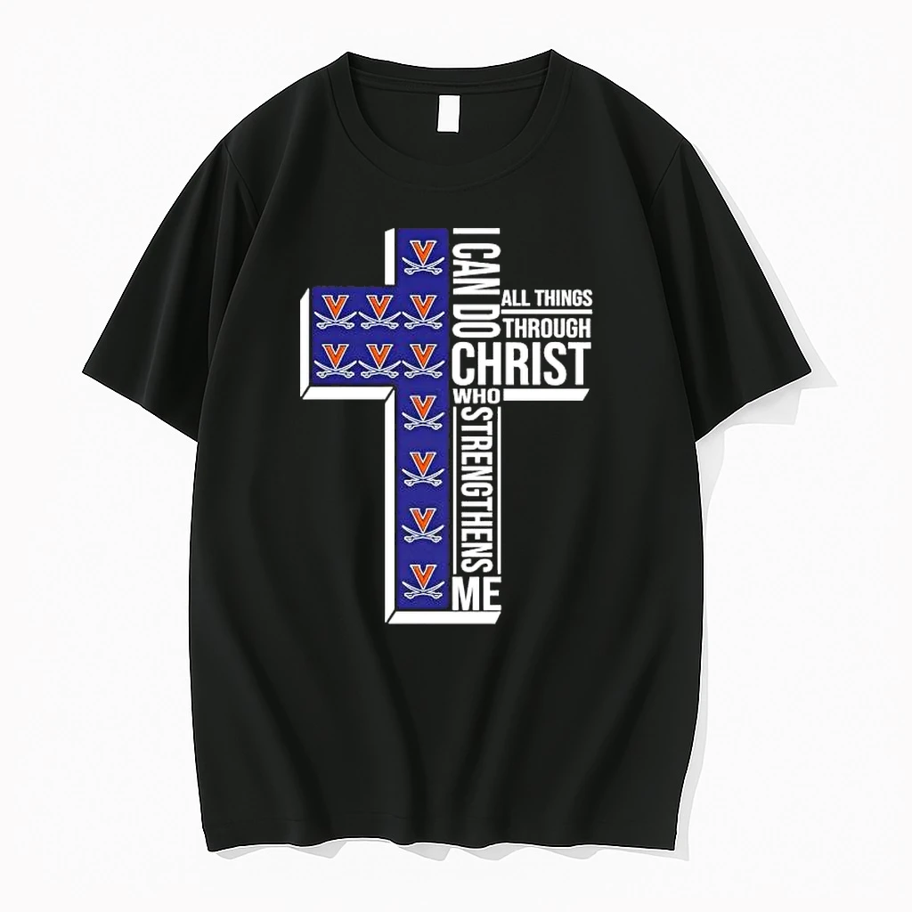 Virginia Cavaliers I Can Do All Things Through Christ Shirts