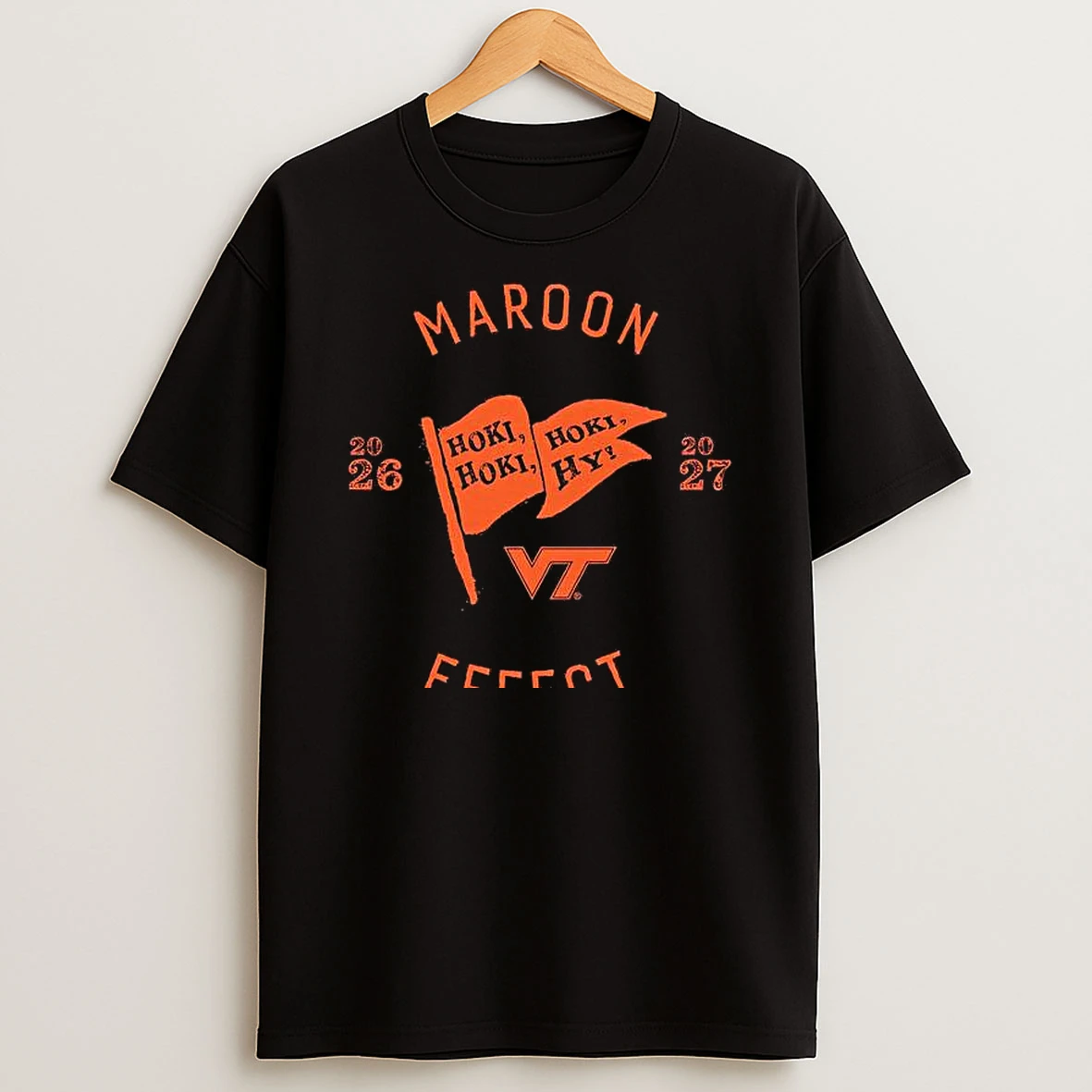 Virginia Tech Maroon Effect 2026 2027 Woman Shirts